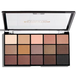 Makeup Revolution Paleta Cieni Do Powiek Reloaded Basic Mattes 1szt