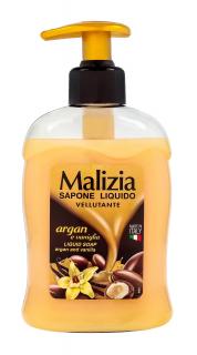 Malizia Mydło w Płynie Pompka Argan  Wanilia 300ml