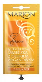 Marion Hair Line 60 Sekundowa Maseczka Z Olejkiem Arganowym 15ml