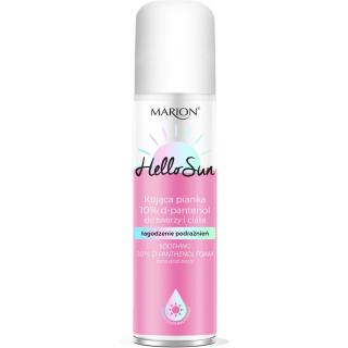 Marion Hello Sun Kojąca Pianka 10% D-panthenol do Twarzy i Ciała 150 ml