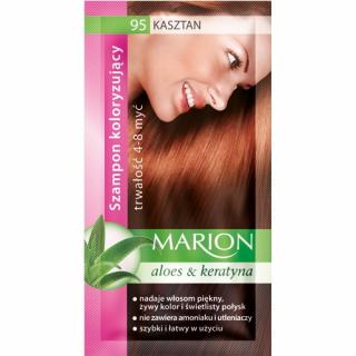 Marion Szampon Koloryzujący 4-8 Myć Nr 95 Kasztan