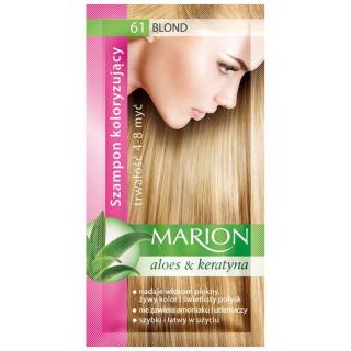 Marion Szamponetka do Włosów bez Amoniaku 61 Blond Aloes Keratyna