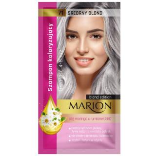 Marion Szamponetka do Włosów S71 Srebrny Blond Olej Moringa Rumianek