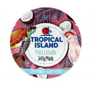 Marion Tropical Island Maseczka Żelowa Do Twarzy Pina Colada 10g