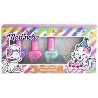 MARTINELIA Zestaw do Manicure dla Małej Damy YUMMY MINI MANICURE Lakiery + Naklejki