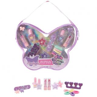 MARTINELIA Zestaw Kosmetyczny Niezbędnik Małej Damy w Torebce Motylek Shimmer Wings Butterfly Bag