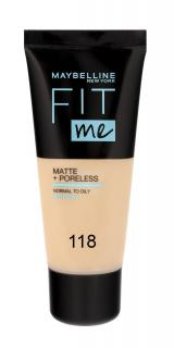 Maybelline Fit Me! Podkład Matujący Nr 118 Nude 30ml