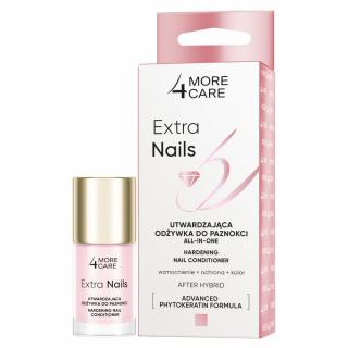 More4care Extra Nails Utwardzająca Odżywka Do Paznokci All-In-One 10ml