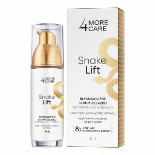 More4care Snake Lift Błyskawiczne Serum-Żelazko Do Twarzy,Szyi I Dekoltu 35ml