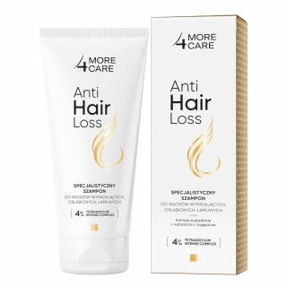 More4care Specjalistyczny Szampon Anti Hair Loss Do Włosów Słabych,Łamliwych I Wypadających 200ml