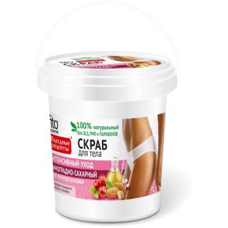 Naturalny Scrub do Ciała "Intensywna Pielęgnacja" Winogronowo-Cukrowy 155 ml