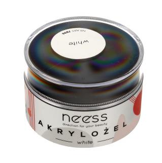 Neess Akrylożel Do Paznokci White (7896) 15g