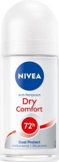 Nivea Antyperspirant Dry Comfort Roll-On Damski 50ml