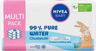 Nivea Baby Chusteczki Biodegradowalne 99% Pure Water Ekonomiczne 3 x 57szt.