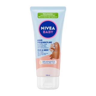 Nivea Baby Krem Pielęgnacyjny do Twarzy i Ciała Dla Dzieci Niemowląt 100ml