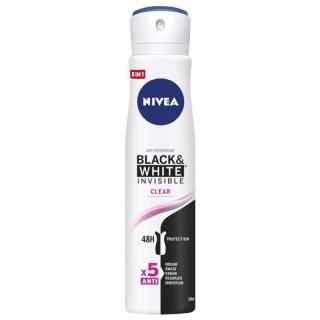 Nivea Deo 250ml Spray Damski Invisible Clear