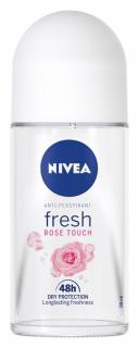 Nivea Dezodorant Fresh Rose Touch 48h Roll-On Damski 50ml
