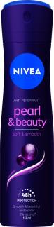 Nivea Dezodorant Pearl Beauty Black Spray Damski 150ml