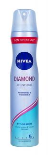 Nivea Hair Care Styling Lakier Do Włosów Diamond Volume Care Ultra Mocny 250ml