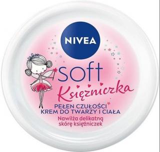 Nivea Krem Soft - Księżniczka Pudełko 100ml