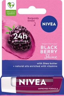 Nivea Lip Care Pielęgnująca Pomadka Do Ust - Blackberry Shine 4.8g