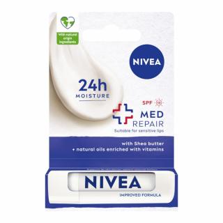 Nivea Lip Care Regeneracyjna Pomadka do Ust Med Repair 4.8g