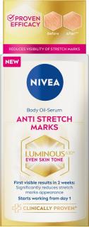 Nivea Luminous630 Oil Even Skin Tone Anti Stretch Marks Serum 100ml