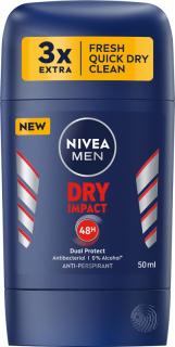 Nivea Men Antyperspirant Męski w Sztyfcie Dry Impact 50ml