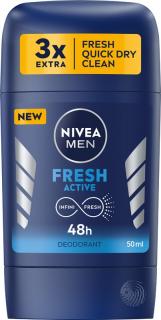 Nivea Men Dezodorant w Sztyfcie Fresh Active 50ml