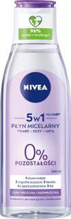 Nivea Micellair Płyn Micelarny 5w1 Do Cery Wrażliwej I Nadwrażliwej 200ml