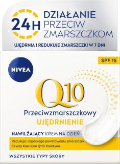 Nivea Q10 Power Krem Przeciwzmarszczkowy +Ujędrnienie Spf 15 Na Dzień 50ml