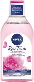 Nivea Rose Touch Płyn Micelarny Do Demakijażu Z Organiczną Wodą Różaną 400ml