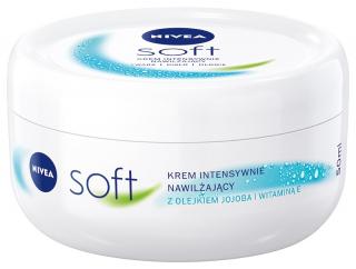 Nivea Soft Krem Intensywnie Nawilżający Do Twarzy ,Ciała I Dłoni 50ml