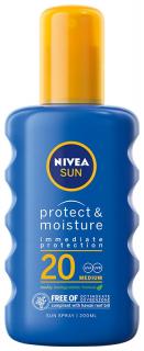 Nivea Sun Balsam Do Opalania Protect Moisture W Sprayu Spf20 200ml