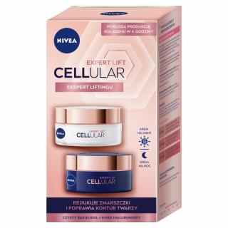 Nivea Zestaw Duo Cellular Expert Lift (Krem Na Dzień 50ml+Krem Na Noc 50ml) 1op.