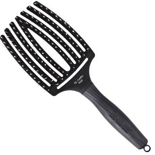 Olivia Garden Fingerbrush Combo Szczotka Do Rozczesywania Włosów Large Black 1szt