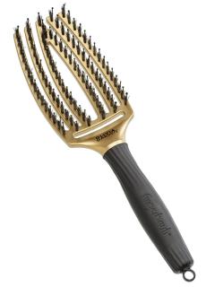 Olivia Garden Fingerbrush Szczotka do Włosów Trinity Gold 1szt