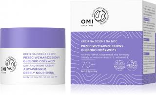 Omi Daily Care Przeciwzmarszczkowy Krem Głęboko Odżywczy 70+ Na Dzień i Na Noc 50ml