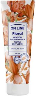 On Line Floral Kwiatowy Balsam Do Ciała - Magnolia Melon 250ml