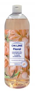 On Line Floral Kwiatowy Żel Pod Prysznic - Magnolia Melon 1000ml