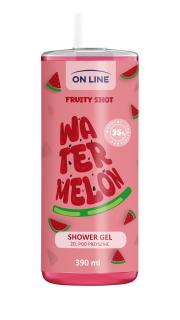 On Line Fruity Shot Żel pod Prysznic Watermelon 390 ml