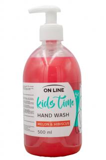 On Line Kids Time Mydło do Rąk Melon i Hibiskus 500 ml