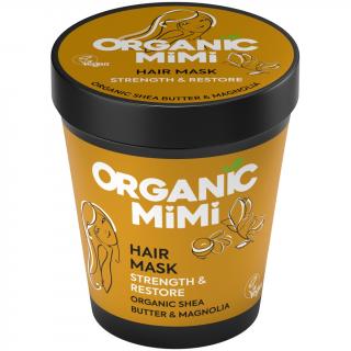 ORGANIC MIMI Szampon-Peeling do Włosów Osłabionych Zniszczonych Strength Restore Sól Morska i Imbir 280 g