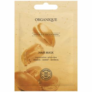 Organique Hair Mask Maska Do Włosów Regenerująco - Ochronna Naturals Argan Shine 10ml