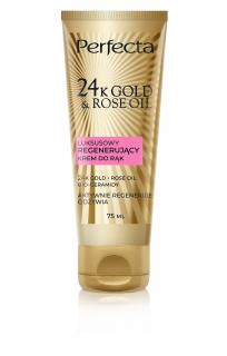 Perfecta 24K Gold Rose Krem Regenerujący do Rąk 75ml