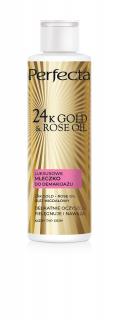 Perfecta 24K Gold  Rose Oil Mleczko do Demakijażu 200ml