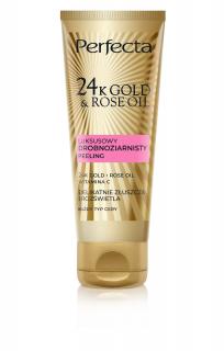 Perfecta 24K Gold  Rose Oil Peeling Drobnoziarnisty 75g