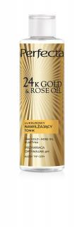 Perfecta 24K Gold  Rose Oil Tonik do Cery Dojrzałej 200ml