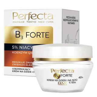 Perfecta B3 Forte Ujędrniający Krem 40+ Na Dzień i Na Noc 50ml