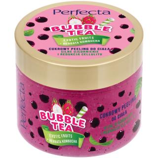 Perfecta Bubble Tea Peeling Cukrowy do Ciała Exotic Fruits 300g